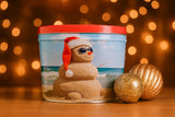 Fishers popcorn holiday collection on beach