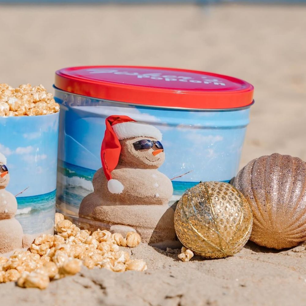 2 Gallon Holiday Tin