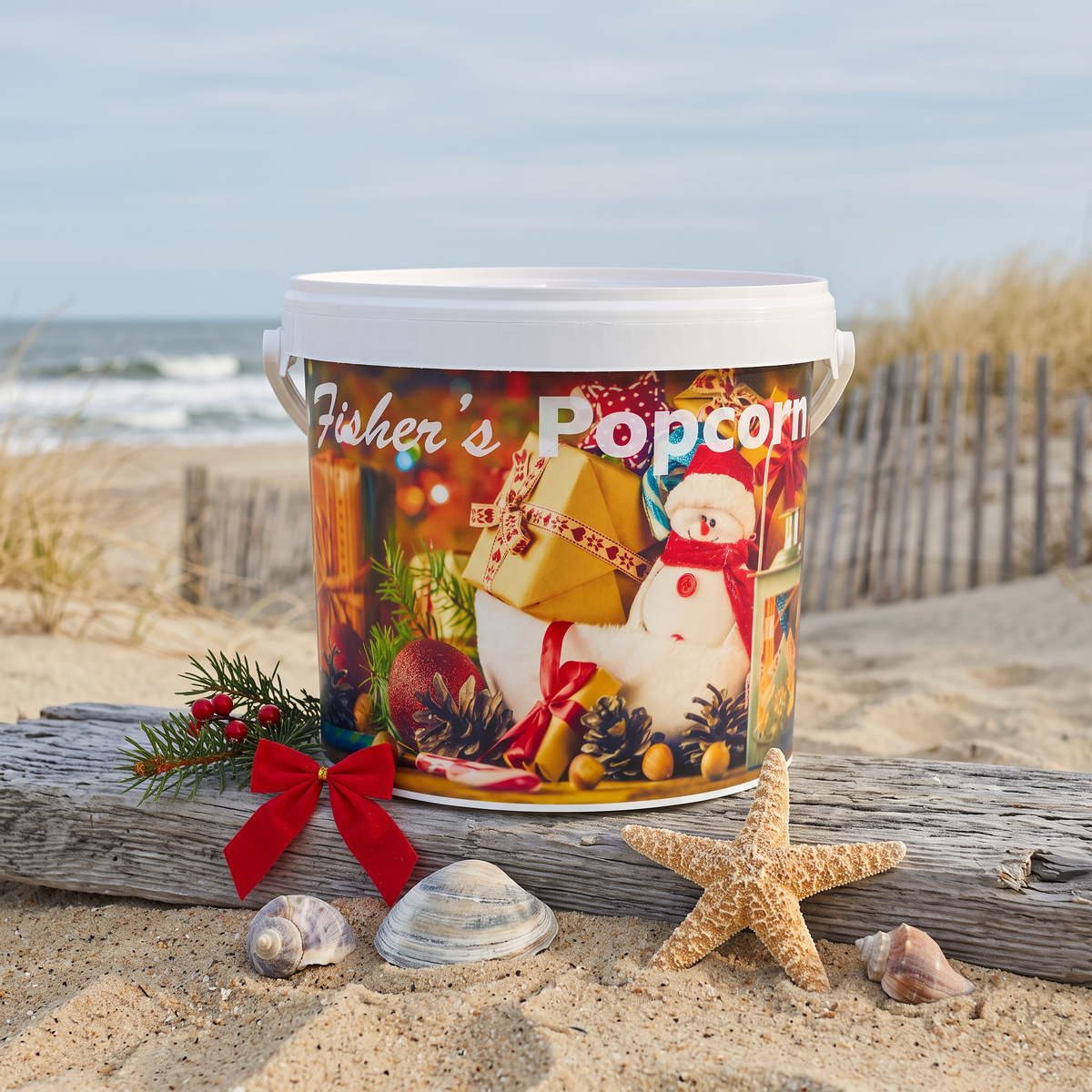 XL Holiday Tub Fisher’s Popcorn
