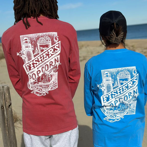 Fisher's Long Sleeve T-Shirt – Fisher's Popcorn
