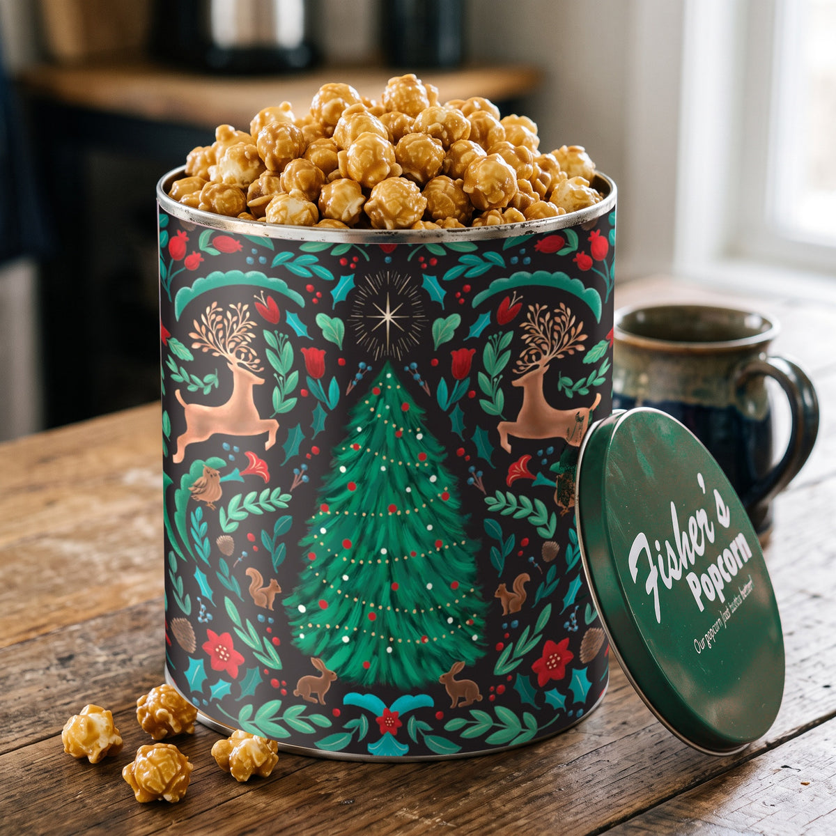 1 Gallon Holiday Tin