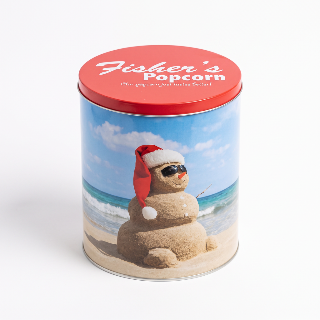 1 Gallon Holiday Tin