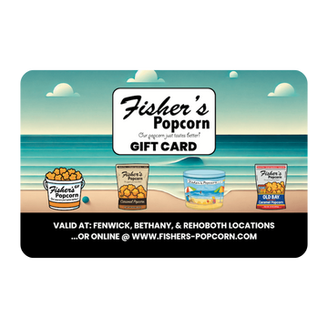 Fisher's Popcorn Gift Card (Digital)